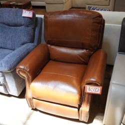 Recliner — (Brandy Leather)