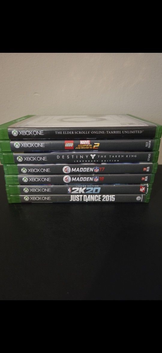 Xbox One Games- $5 Each