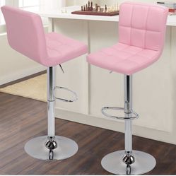 Brand New Pink Bar Stools