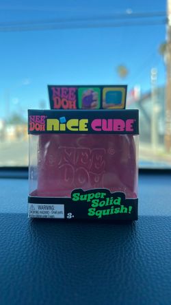 Needoh Pink Nice Cube