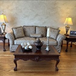 Living room set priced as a group but will price individually non-smoking home