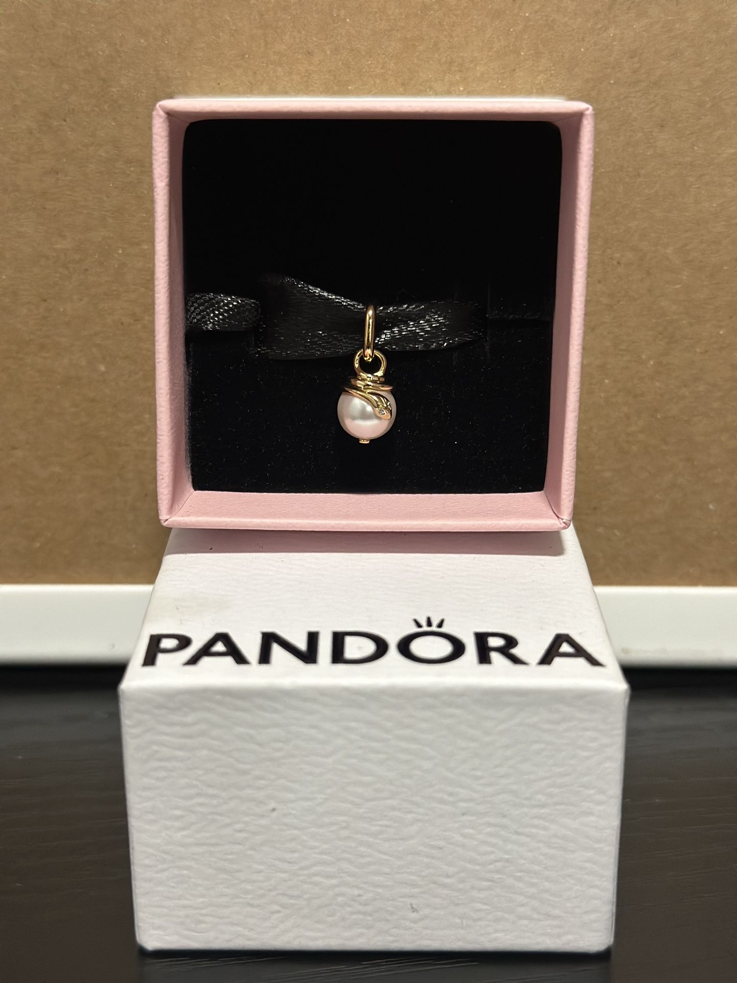 Pandora Dangle Charm - Snake Pearlescent Mini