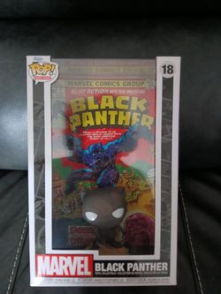 Black Panther Comic Book Cover Funko Pop #18