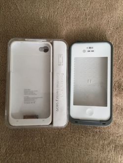 Power charger external battery case & Lifeproof case