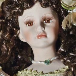 BIRTHSTONE PERIDOT  AUGUST  Doll