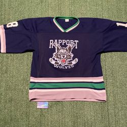 Vintage Rapport Wolves Fowler Hockey Jersey