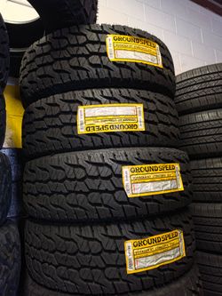 🚀 265 75 16 Groundspeed tires Con 50,000 millas de Garantía