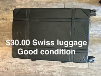 Luggage $30.00 firm on price