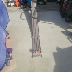 Hotwheels Gray 4 Lane Track 