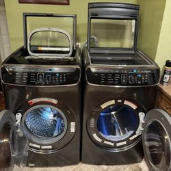 Electric Samsung Washer And Dryer 