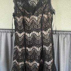 Black Lace Dress