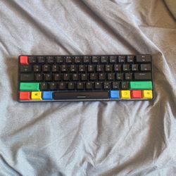 Mechanical Keyboard With Blue Switches 