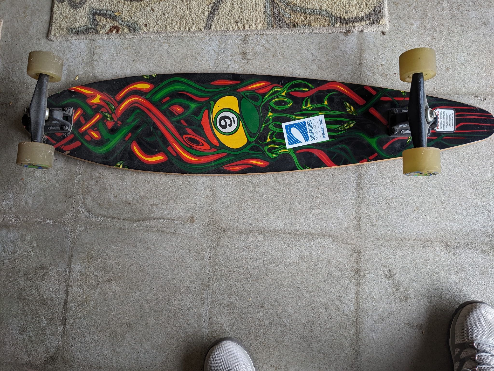 Sector 9 Skateboard Longboard W/Gullwing Trucks