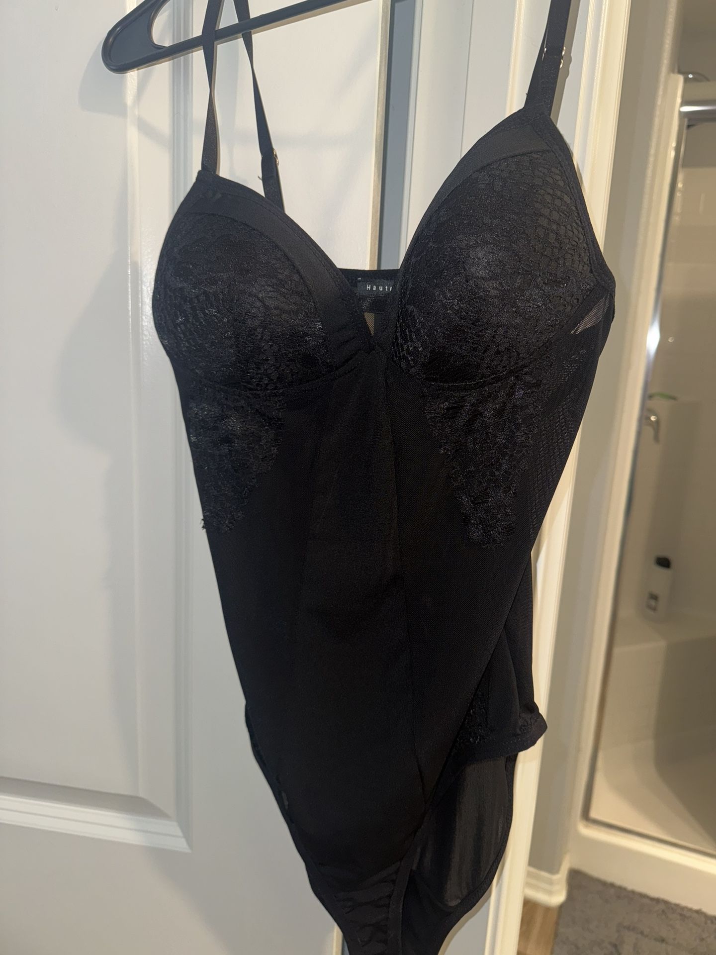 Haute Monde Bodysuit Black 