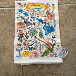 Hawaii Tea Towel 
