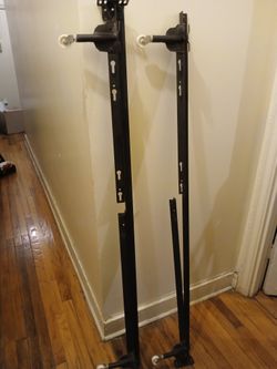 2 Adjustable Twin- Queen Heavy Duty Metal Bedframe