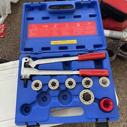 Yellow Jacket Tubing Expander Kit with Handles, Heads for Tubing,