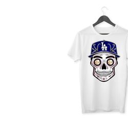 La Dodgers DÃa De Muertos Mens Shirt All Sizes