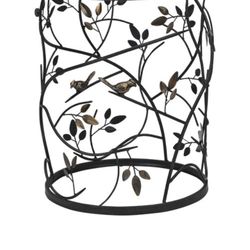 Metal Glass Side Table 