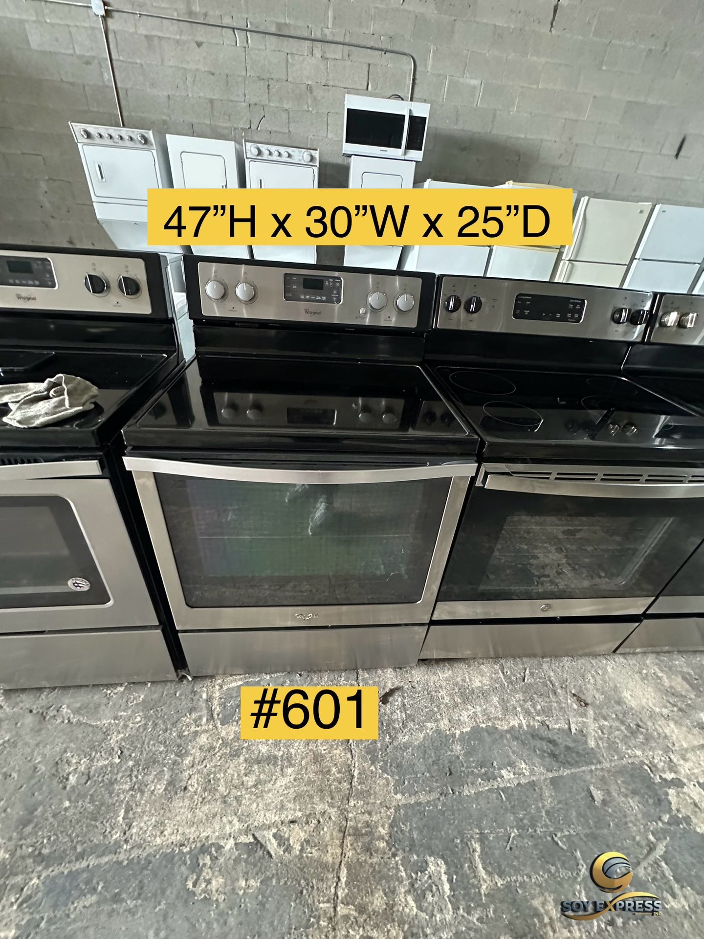 Whirlpool Stove Electric (#601)