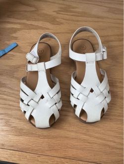 Cat and Jack sandals size 11 girls