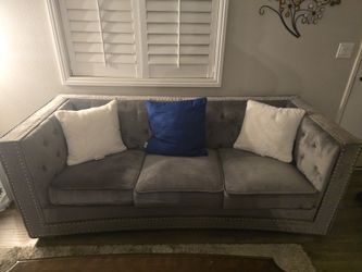 Sofa gray color