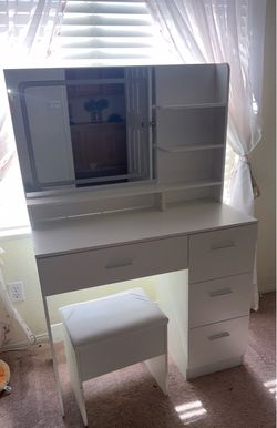 White Vanity