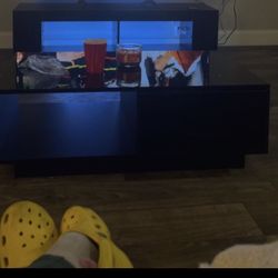 Coffee Table With LED Lights For Sale
