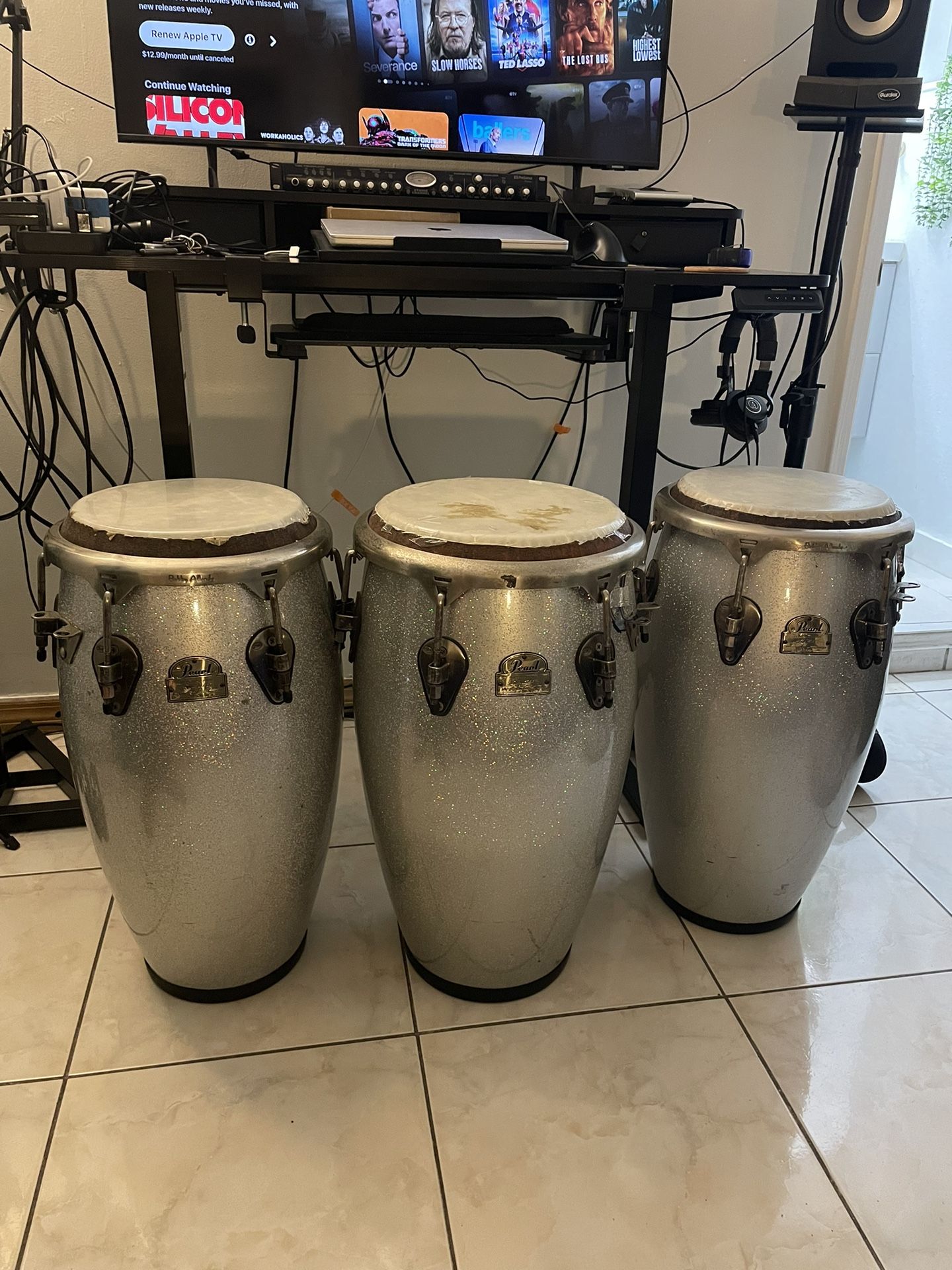 Pearl Bobby Allende Conga Set