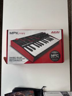 AKAI Professional MPK Mini USB MIDI Keyboard Controller w/ Original Box