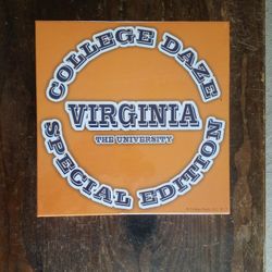 NIB UVA College Daze Special Edition Game: Virginia, The University 
