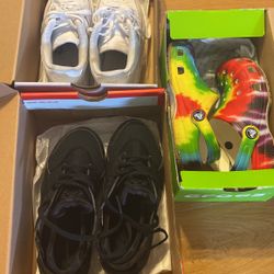 Kid’s Nike Crocs 1 5 Y  C13 Sneakers (3 Pairs)