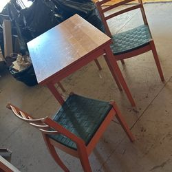 IKEA Table With Two Chairs 