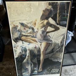 Vintage Print: 1987 Steve Hanks Watercolors Inspiration (39x24 Inches)