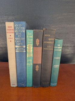 Vintage Hardcover Book Collection - Set of Six