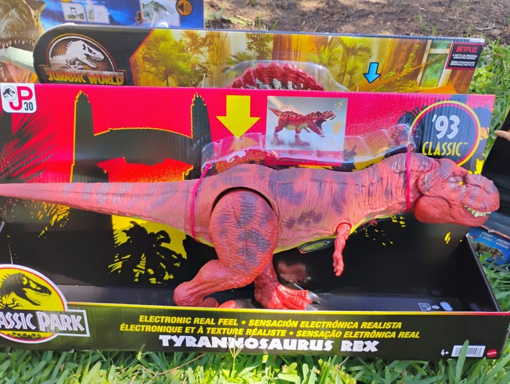 Jurassic Park 93 Classic Red T-Rex
