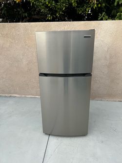 Frigidaire Refrigerator Stainless Steel 14cu ft 28x30x60🚨👍3 MONTHS WARRANTY