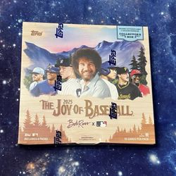 2025 Topps x Bob Ross: The Joy of Baseball - Collectors Box (Factory Sealed)
