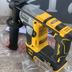 DEWALT 20-Volt MAX XR Cordless Brushless 1 in. SDS Plus L-Shape Rotary Hammer (Tool-Only)