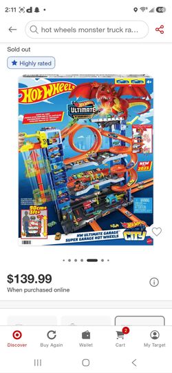 Hot Wheel Ultimate Garage like new