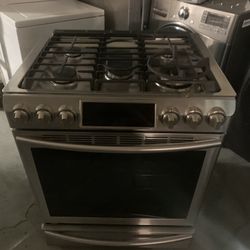 Gas Stove Samsung Good Condition 5 Burners 90 Days Warranty Estufa Gas Samsung Buenas Condiciones 5 Kemadores 90 Dias De Garantia 