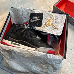 2024 Air Jordan 4 Retro 'Bred Reimagined'  