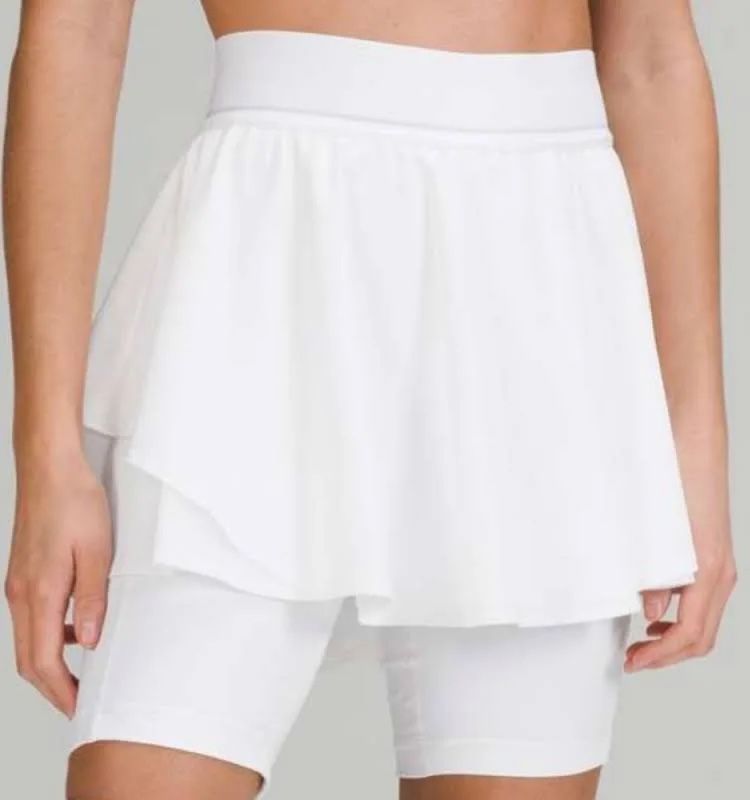 Lululemon Court Rival High-Rise Tennis Skirt size 6