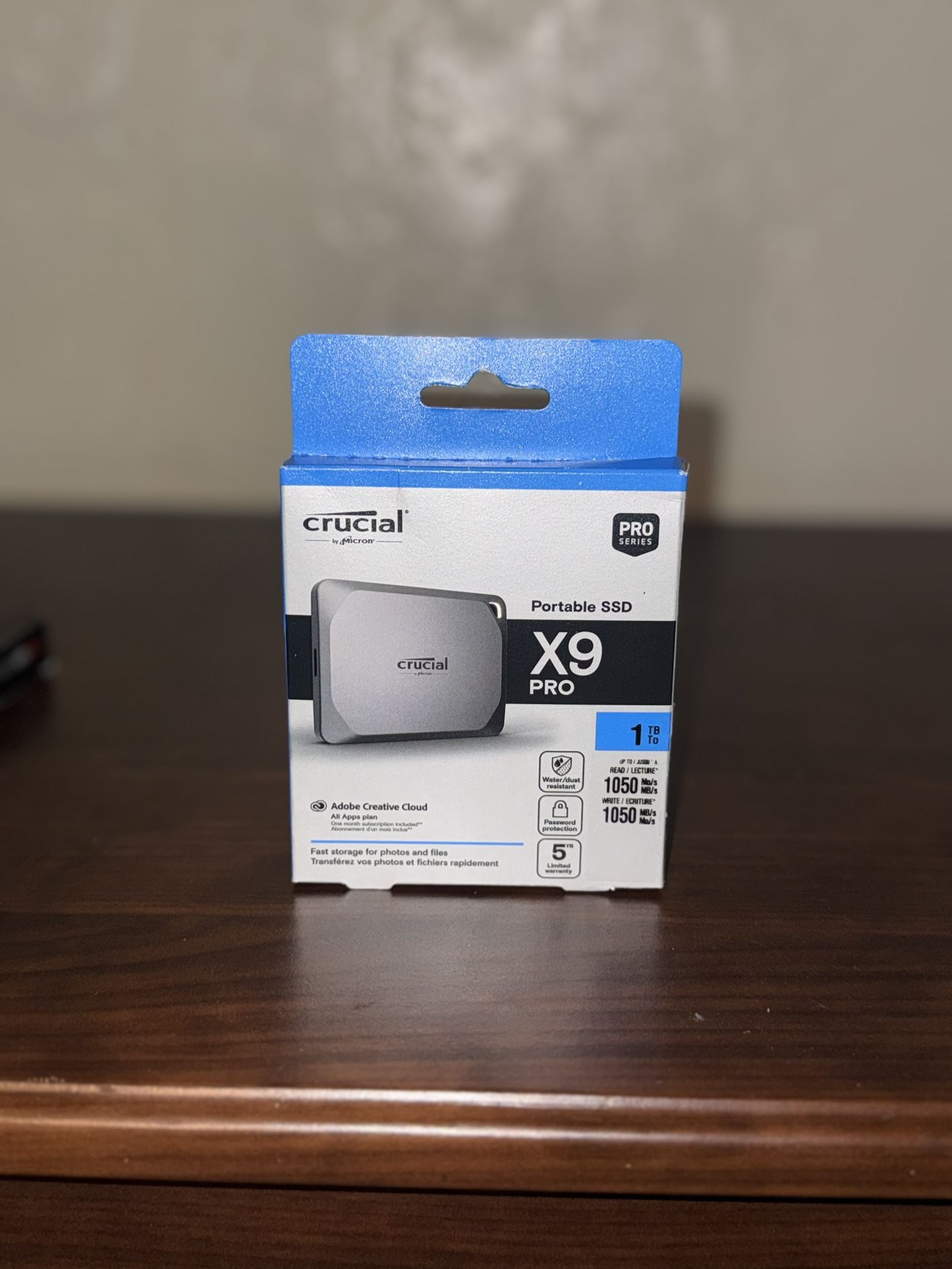 Crucial X9 Pro Portable SSD 1TB