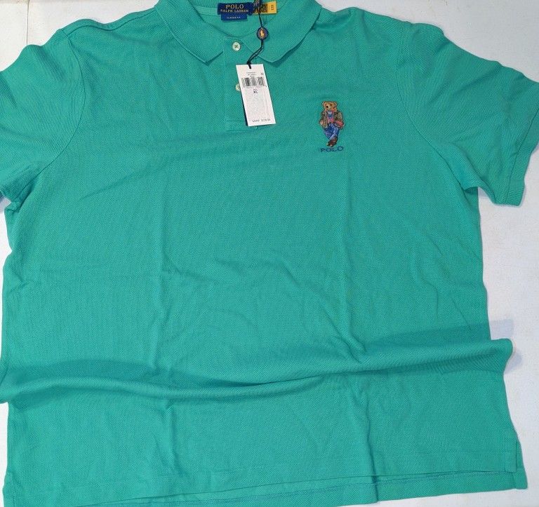 New men's polo XL short sleeve Collared Shirt