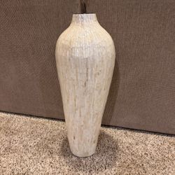 Mother Of Peral Vase 26”