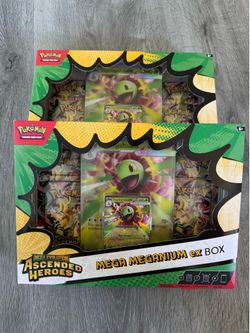 Ascended Heroes Mega Meganium Ex Box