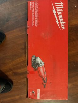 Milwaukee 15 Amp 7/9 in. Large Angle Grinder with Trigger Lock-On Switch