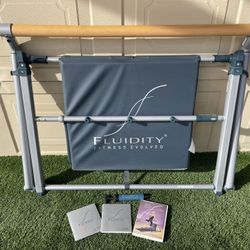 Fluidity Barre plus accessories 