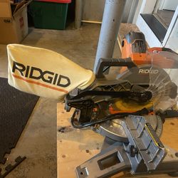 RIDGID R4113 RIDGID 15 Amp 10 in. Dual Miter Saw